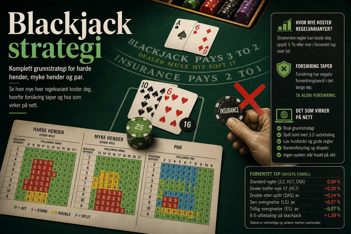 Blackjack strategi