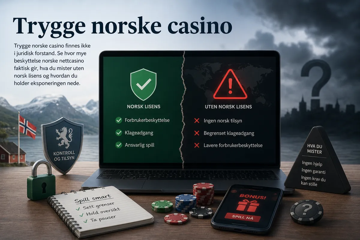 Trygge norske casino