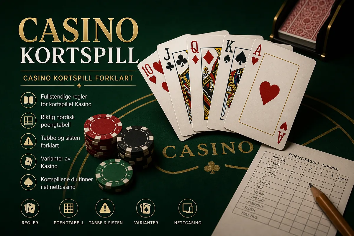 Casino kortspill