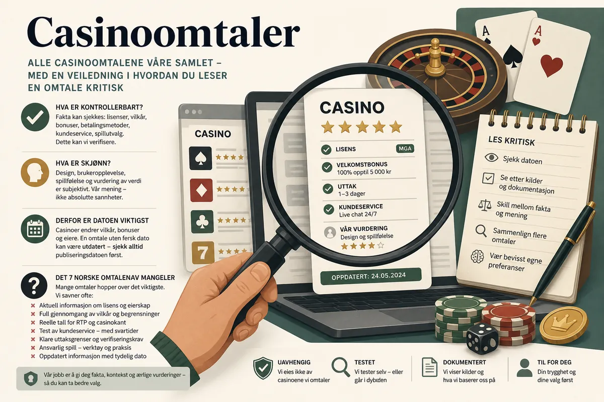 Casinoomtaler