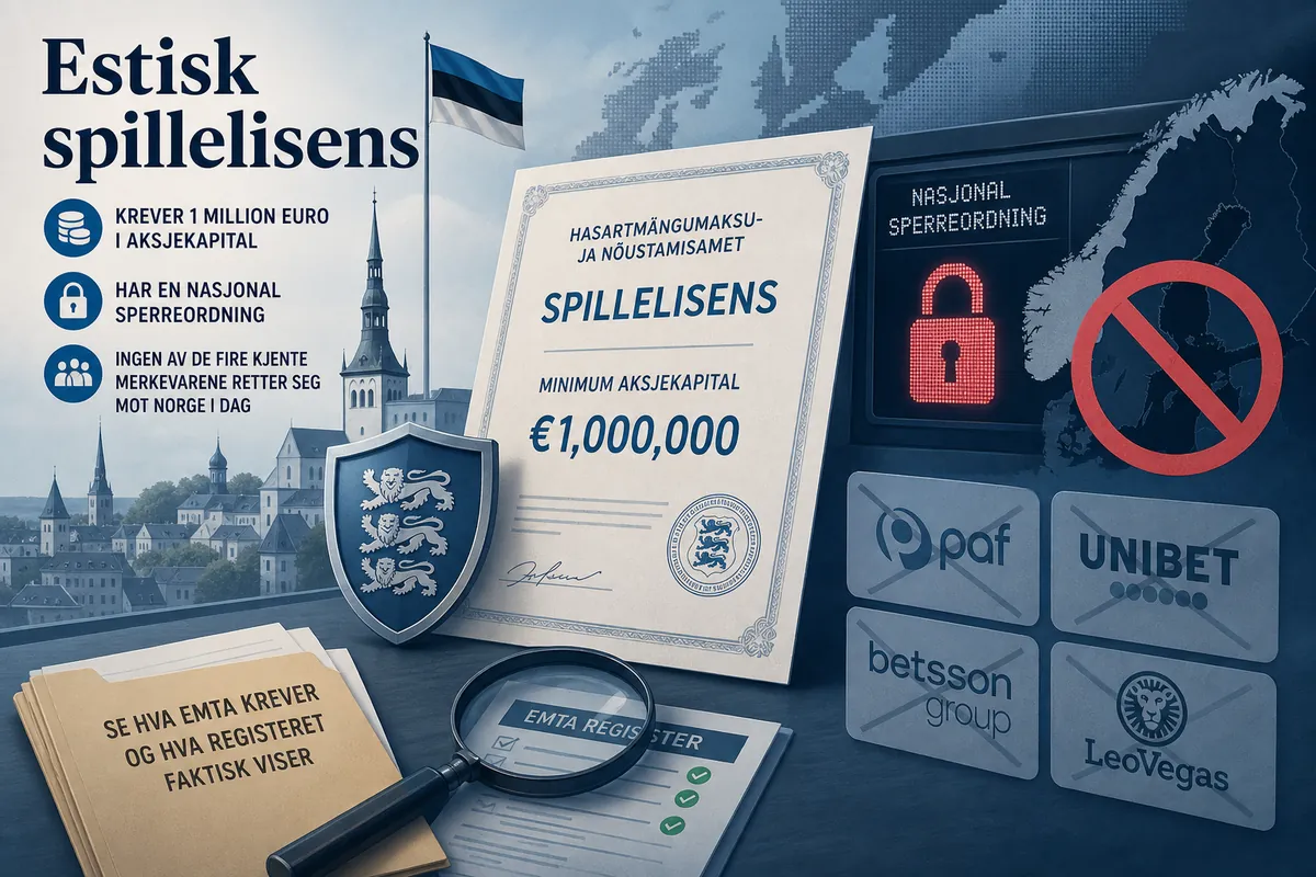 Estisk spillelisens