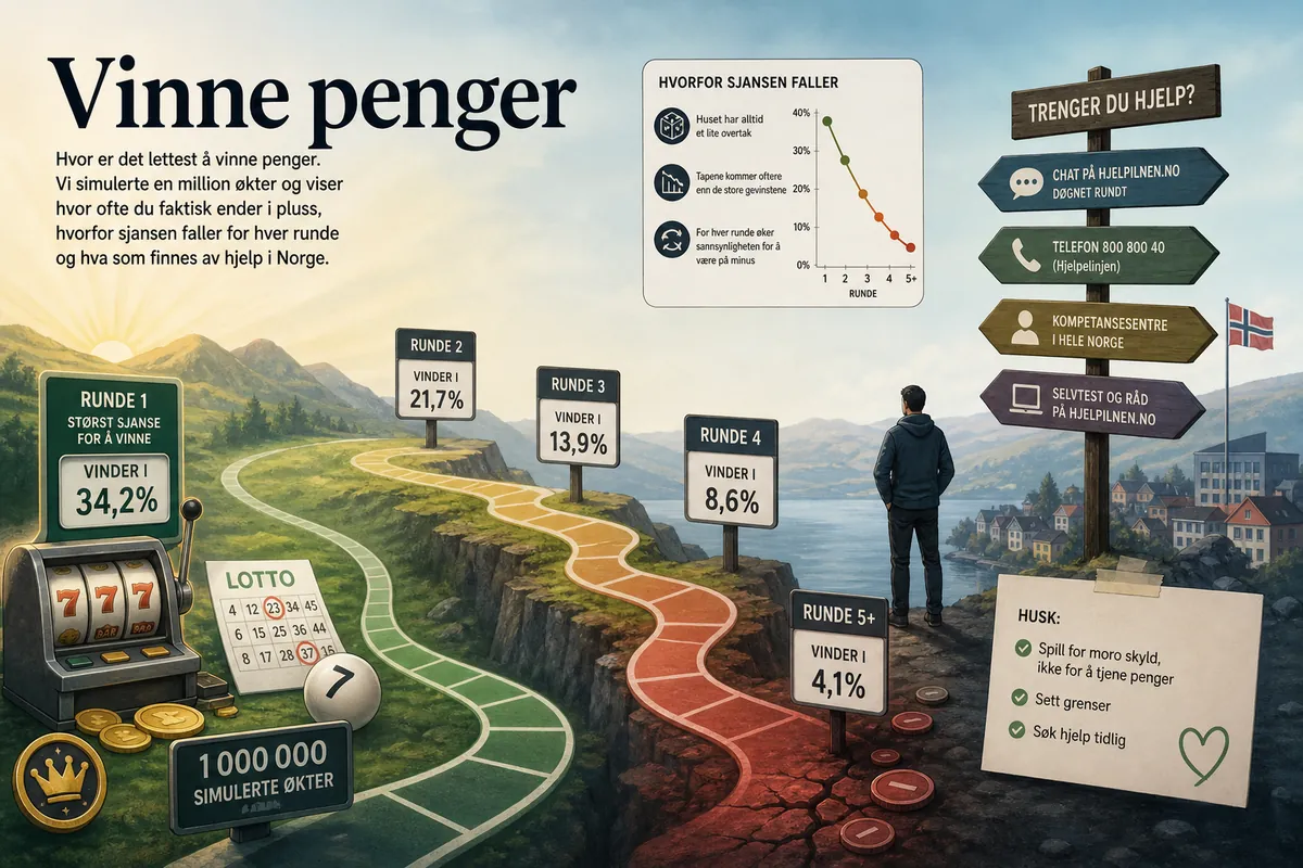 Vinne penger